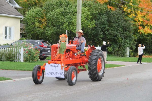 tractor parade in Elmvale
