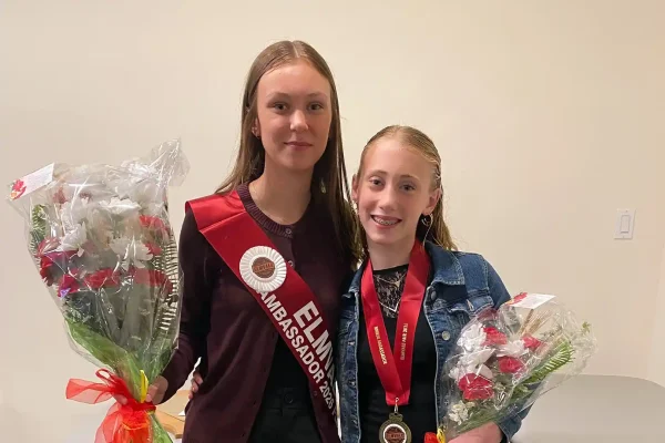 Ambassadors: Sr. Ambassador Madison MacDonald and Jr. Ambassador Ariah Hunting