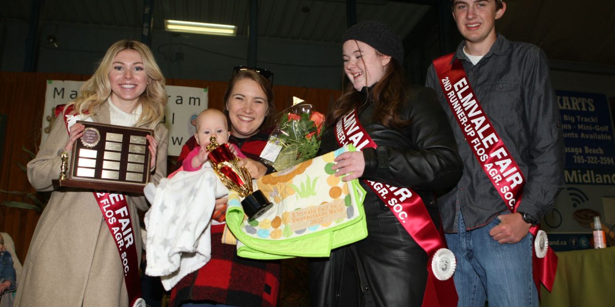 Baby contest at Elmvale Fall Fair