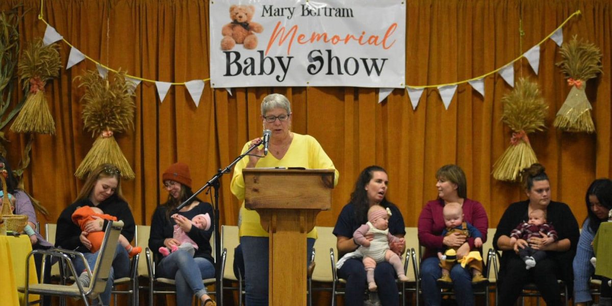 Baby contest at Elmvale Fall Fair