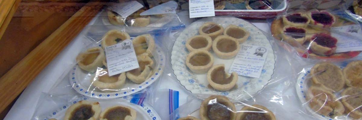 Butter Tarts in Elmvale Fall Fair competitions