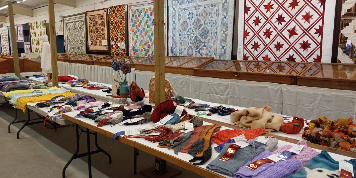 Handcrafts at Elmvale Fall Fair
